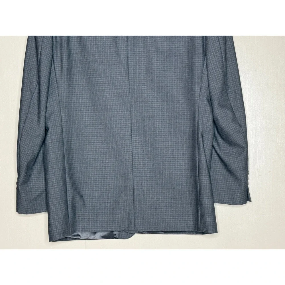 Super 110s Wool Missoni Example Made Italy Gray Sport Coat Blazer 42R